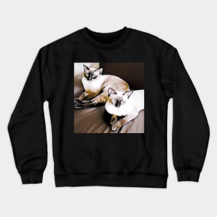 SIAMESE CAT Crewneck Sweatshirt